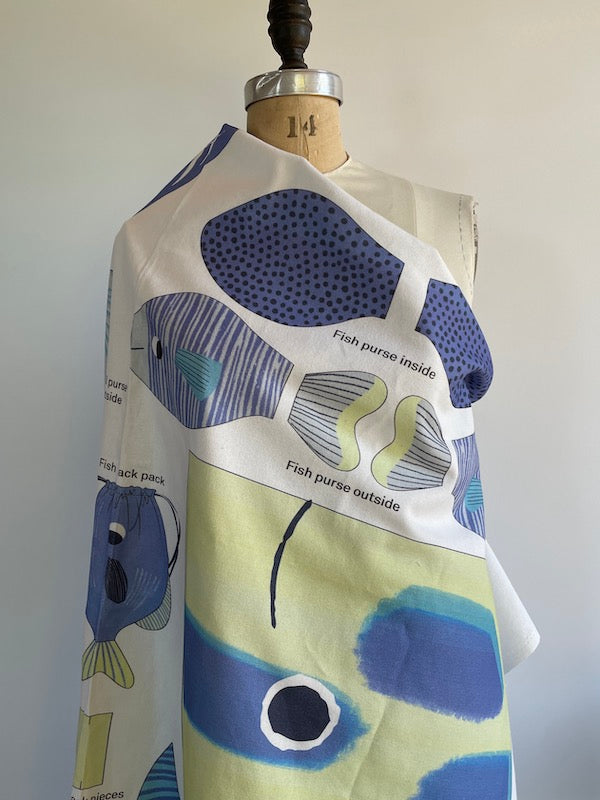 Figo - Canvas Slim - Fish Backpack Panel