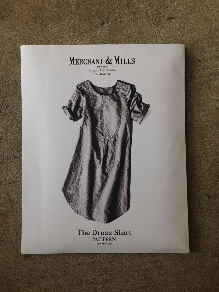 merchant mills dress shirt Merchant & Mills / Printed Sewing Pattern / The Dress Shirt
