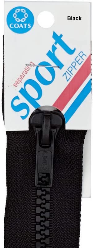 22 Sport Separating Zippers – Bolt & Spool