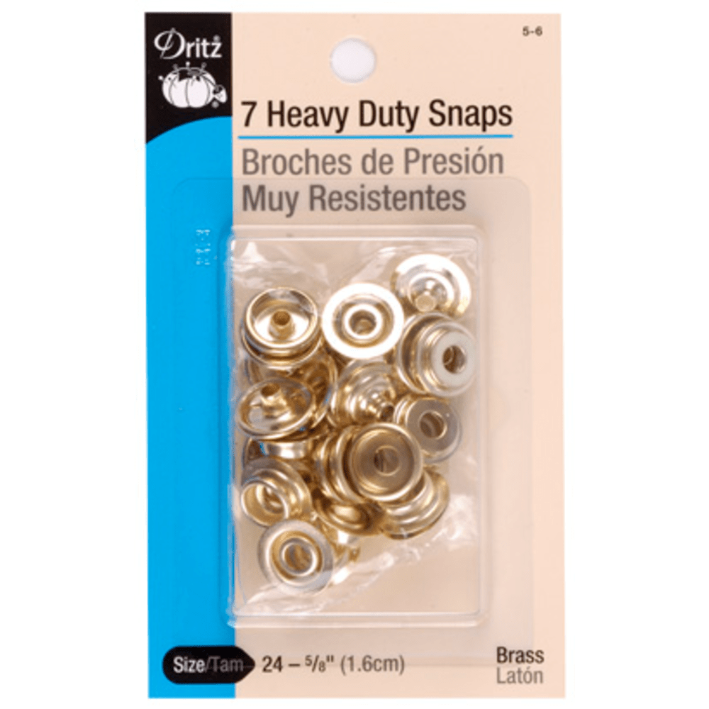 Dritz 3/4 Gold Magnetic Snaps - Magnetic Snaps - Snaps & Fasteners - Buttons