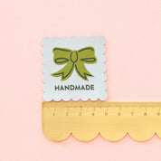 Sarah Hearts - Bows Woven Large Labels