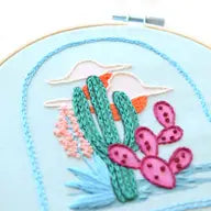 Antiquaria - Cactus Embroidery Patch Kit