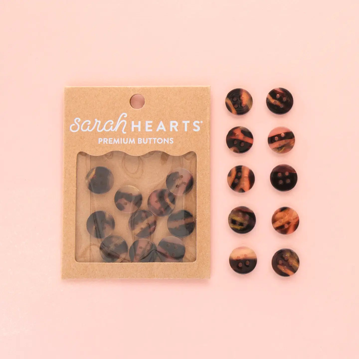 Sarah Hearts - Buttons - Various