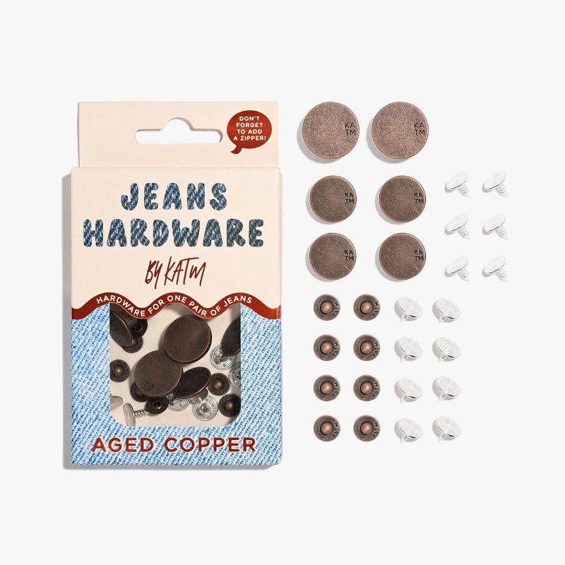 Kylie and The Machine - Jeans Hardware Kit - Various Finishesv