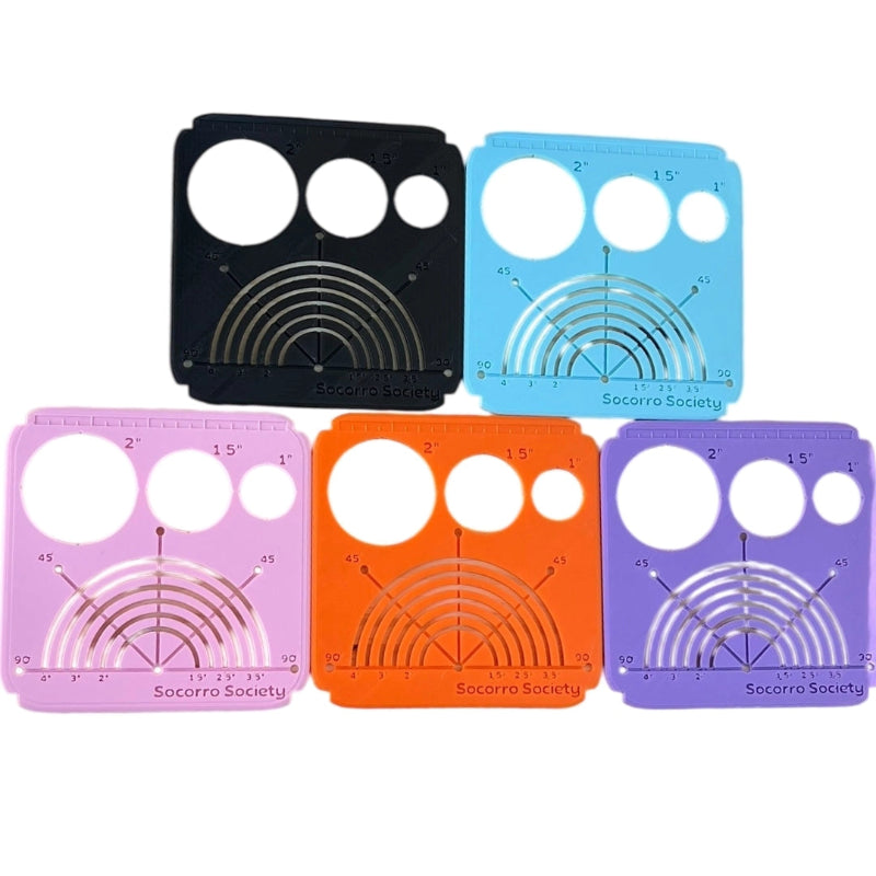 Socorro Society - Sashiko Circle Stencil - Various Colors