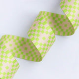 Ruby Star Society - 1.5" Webbing - Bitmapped - Neon Yellow
