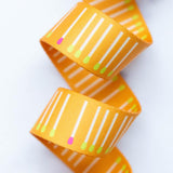 Ruby Star Society - 1.5" Webbing - Meet Match - Goldenrod