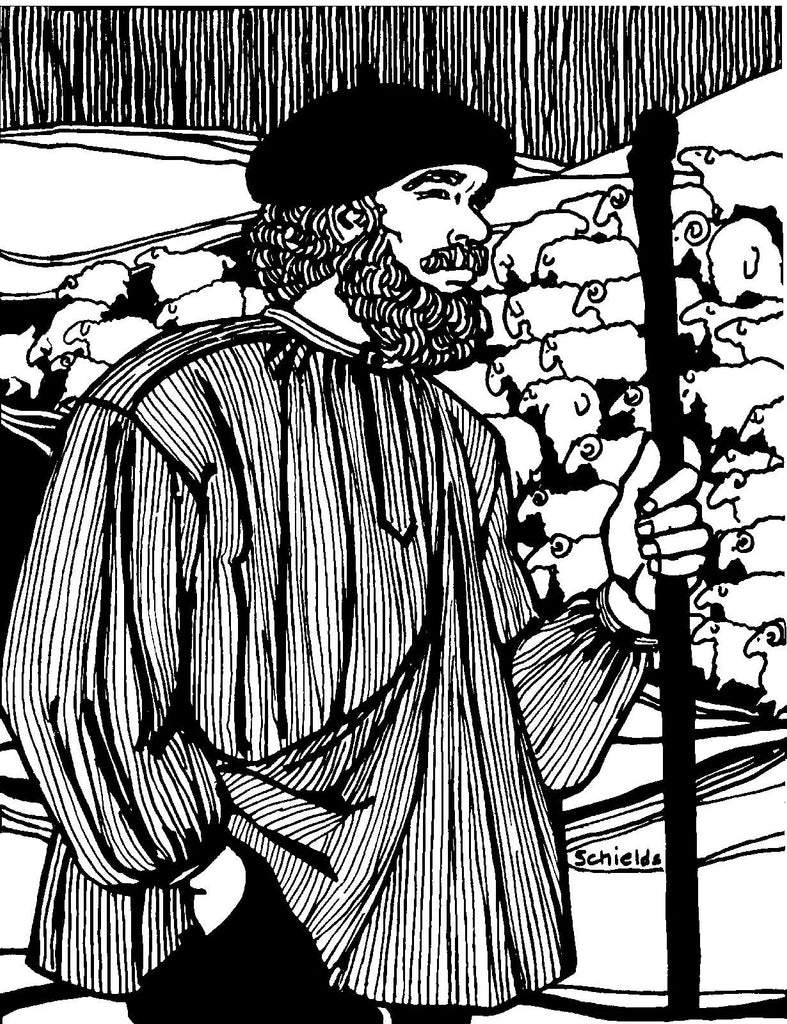 Folkwear - 102 French Cheesemaker's Smock - PDF and Printed Pattern