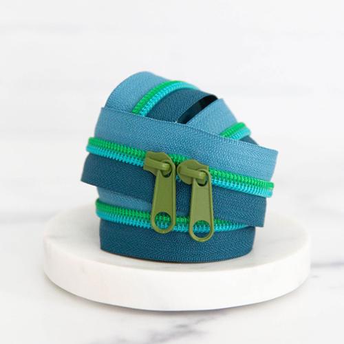 Stitch Supply - Two Color Zipper - 30" - Various Colors