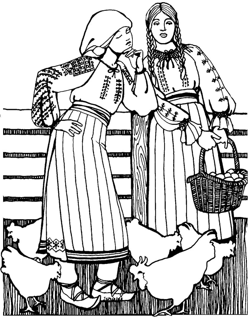 Folkwear - 103 Romanian Blouse - PDF and Printed Pattern