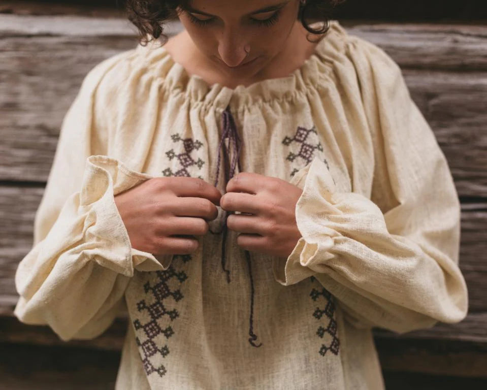 Folkwear - 103 Romanian Blouse - PDF and Printed Pattern