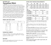 Folkwear - 104 Egyptian Shirt - PDF and Printed Pattern