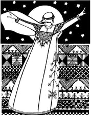 Folkwear - 105 Syrian Dress - PDF and Printed Pattern