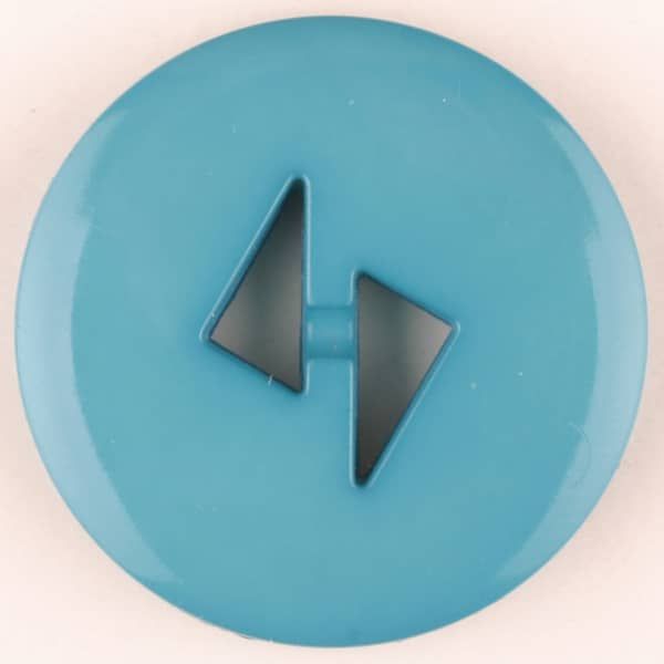 Dill - Aqua 1980s Button - 13mm