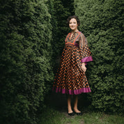 Folkwear - 107 Afghan Dress - PDF and Printed Pattern
