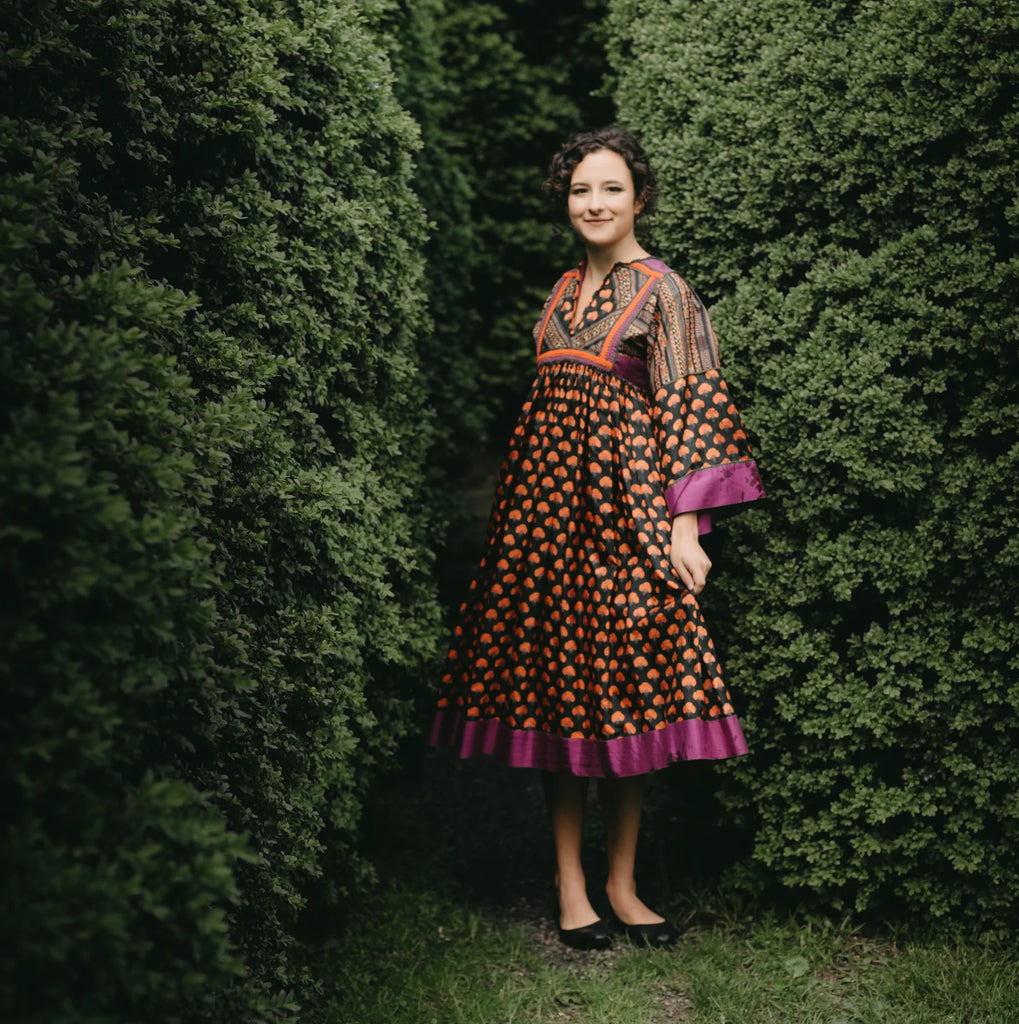 Folkwear - 107 Afghan Dress - PDF and Printed Pattern