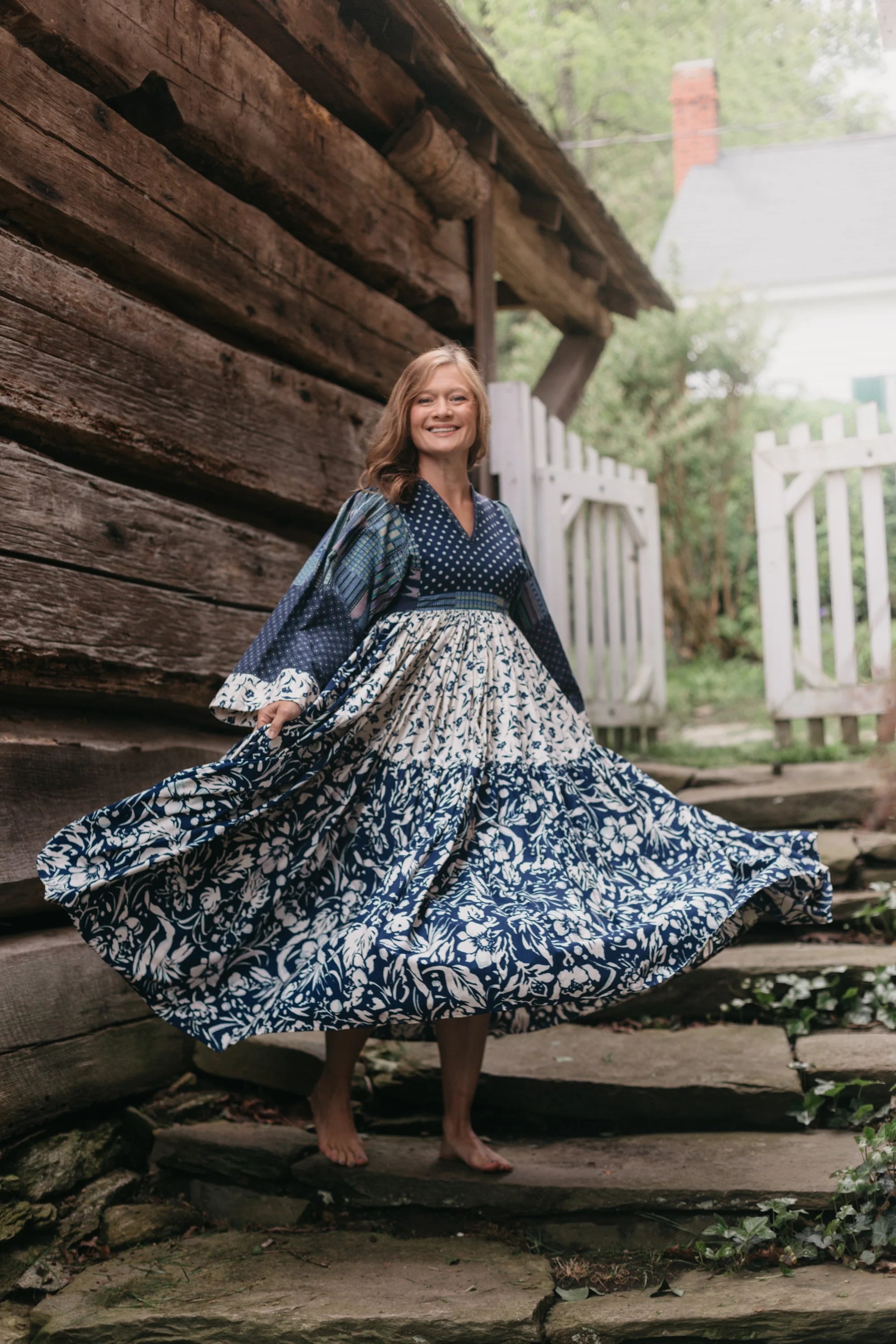Folkwear - 107 Afghan Dress - PDF and Printed Pattern