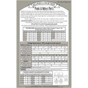 Decades of Style - Decades Everyday - #109 Peaks and Valleys Pants - PDF and Printed Pattern