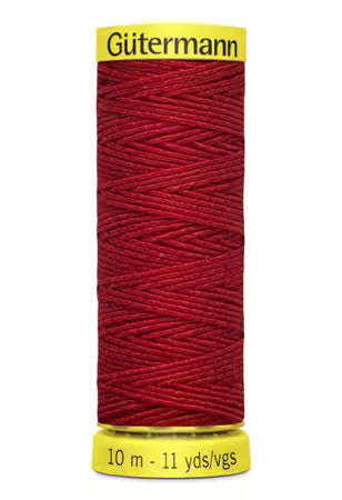 Gutermann Elastic Thread - 11 yard - Black - Shirring Elastic