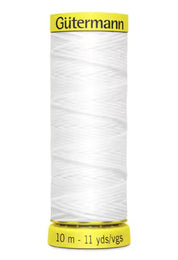 Gutermann Elastic Thread - 11 yard - Black - Shirring Elastic