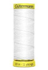 Gutermann Elastic Thread - 11 yard - Black - Shirring Elastic