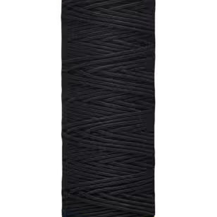 Gutermann Elastic Thread - 11 yard - Black - Shirring Elastic