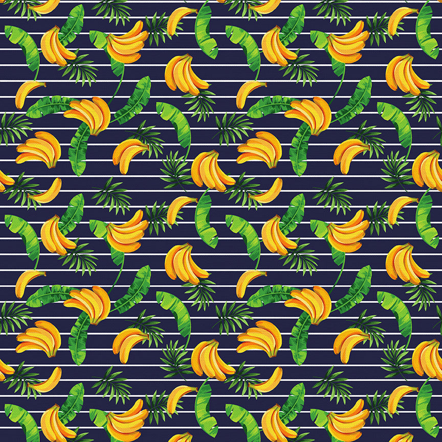 Paintbrush Studio - Tropicana - Bananas - Navy