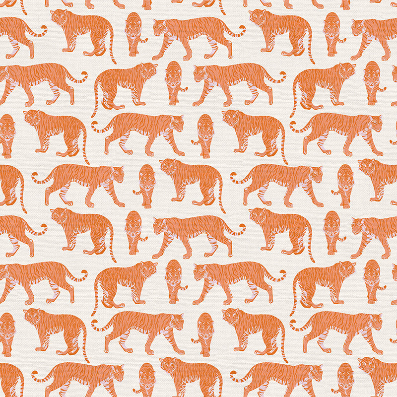 Paintbrush Studio - Pieces of India - Bengals - Orange