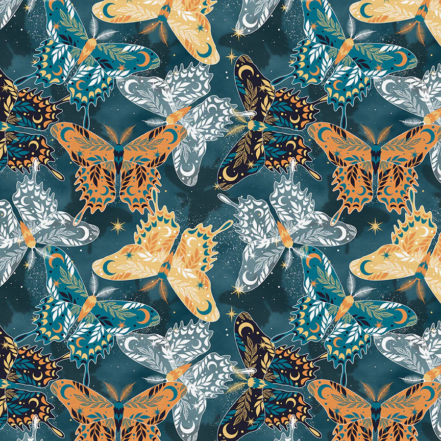 Paintbrush Studio - Magical Night - Butterfly Moth Toss - Multi