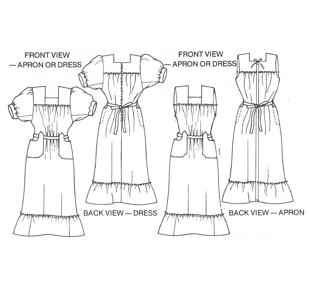 Folkwear - 121 Guatemalan Gabacha - PDF and Printed Pattern
