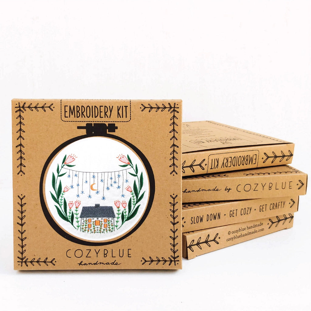 Cozyblue Handmade - DIY Embroidery Kits - Various Designs