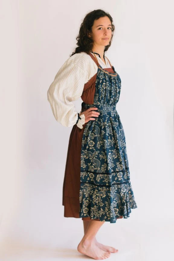 Folkwear - 128 Russian Settlers' Dress - PDF and Printed Pattern