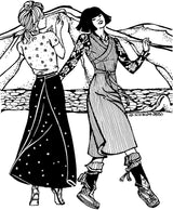 Folkwear - 131 Tibetan Chupa - PDF and Printed Pattern
