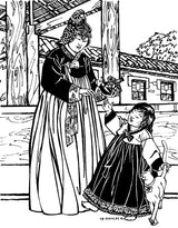 Folkwear - 141 Korean Han-Bok - PDF and Printed Pattern