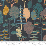 Moda - Feather and Forest Bloom - Trees - Midnight