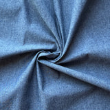 Deadstock - Cotton Chambray - Slate Blue