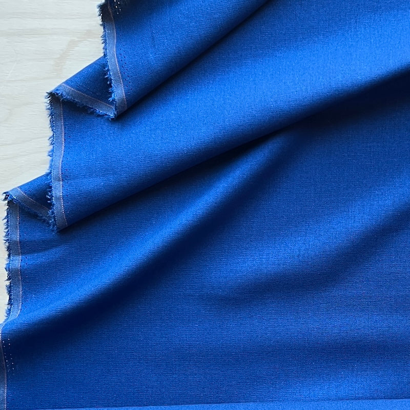 Deadstock - Linen Rayon  - Twilight Blue