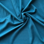 Deadstock - Linen Rayon  - Midnight Teal