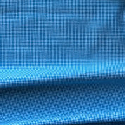 Deadstock - Cotton Seersucker - Blue Gingham