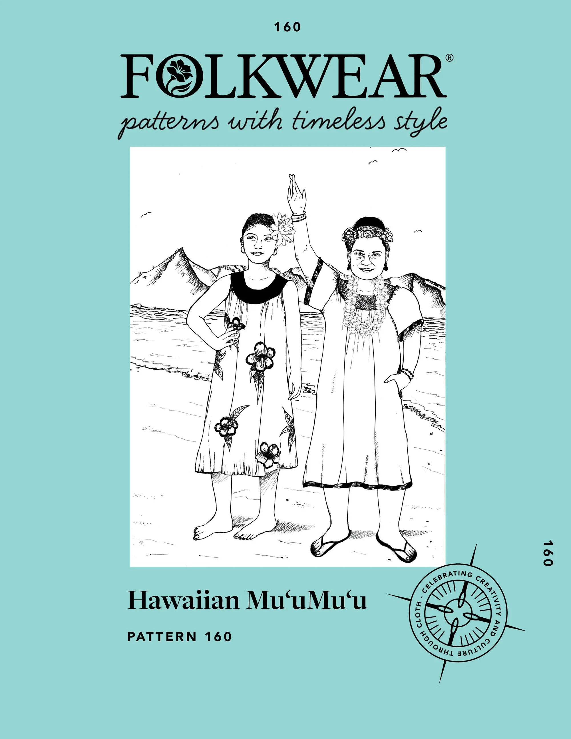 Folkwear - 160 Hawaiian Mu'umu'u - PDF and Printed Pattern