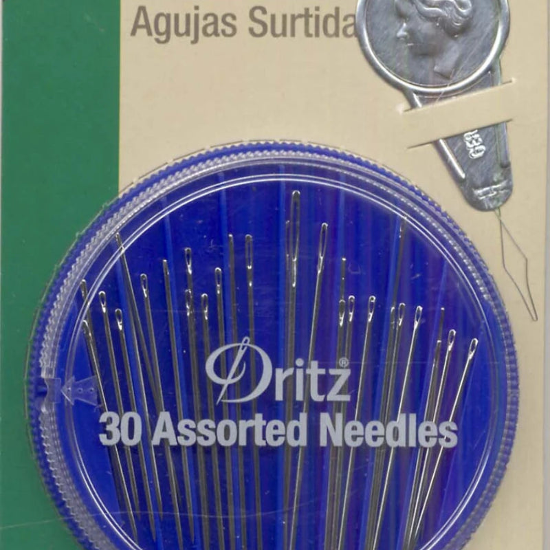 Dritz - 30 ct General Use Assorted Needles & Threader