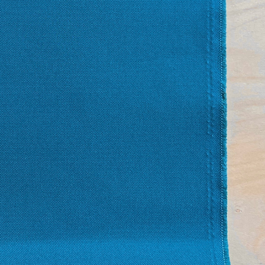 Cosmo - Solid Oxford Canvas - Cerulean Blue