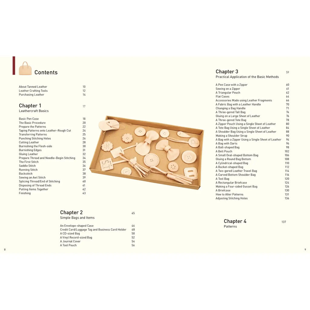 Tanned Leather Hand-Made Bags: Ultimate Techniques - PIGPONG (Yoko Ganaha & Piggy Tsujioka)