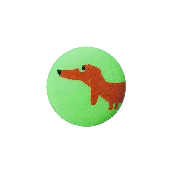 Dill - Dog Button - 15mm