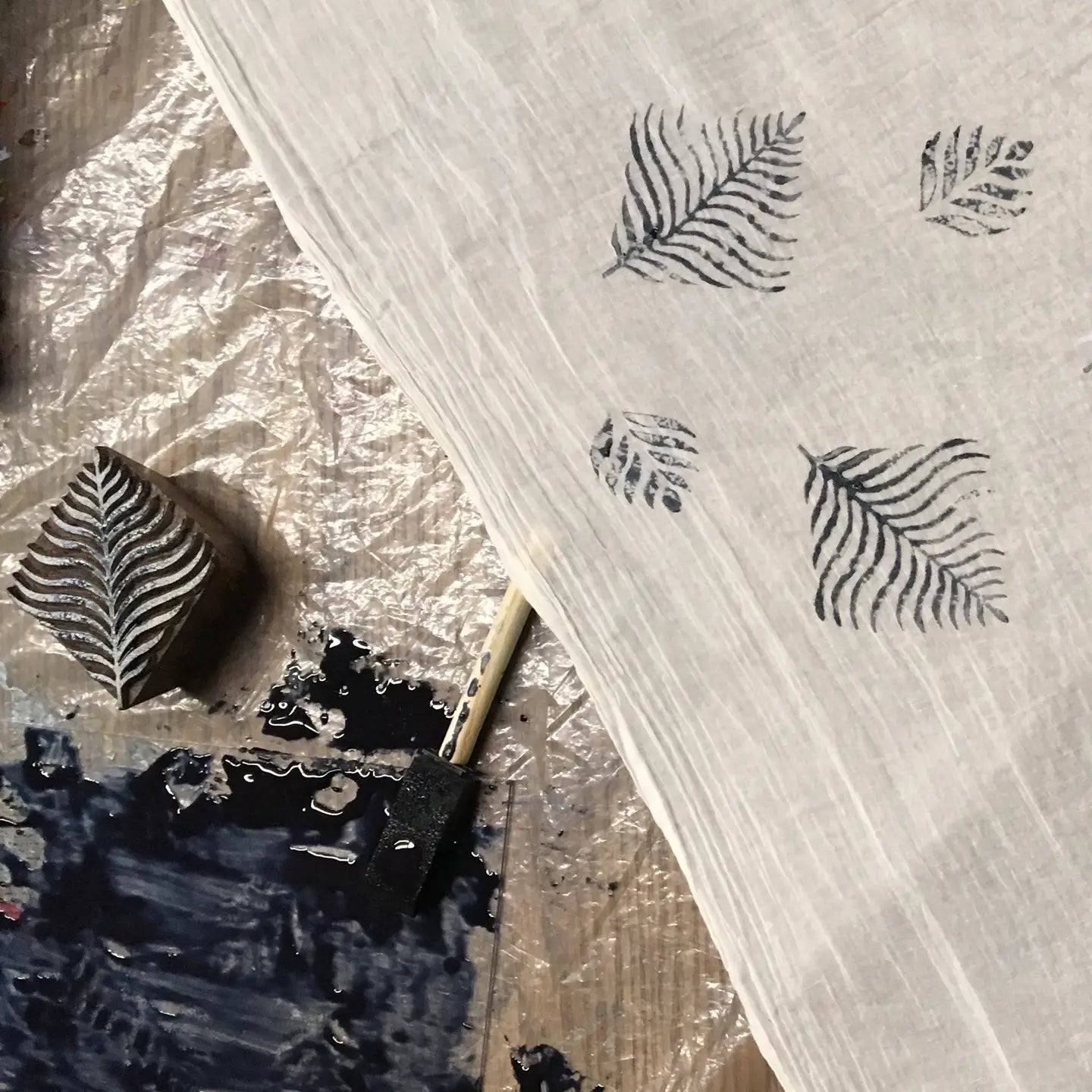 Love of Colour - Indigo Block Printing Kit