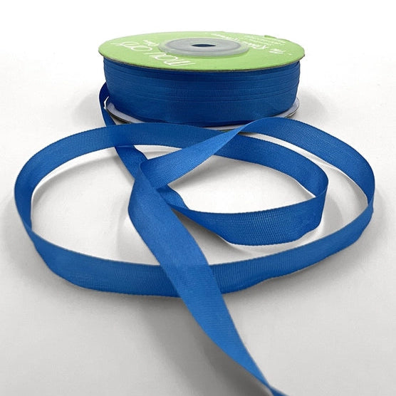 Hand-Dyed Silk Ribbon - 1/4" - French Blue