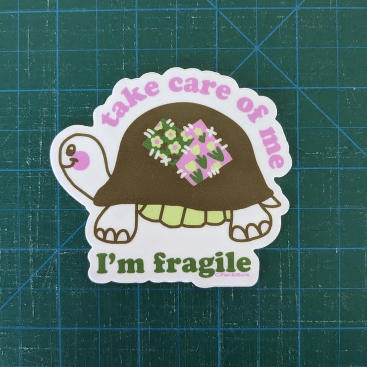 Cotton and Ochre - I'm Fragile Sticker