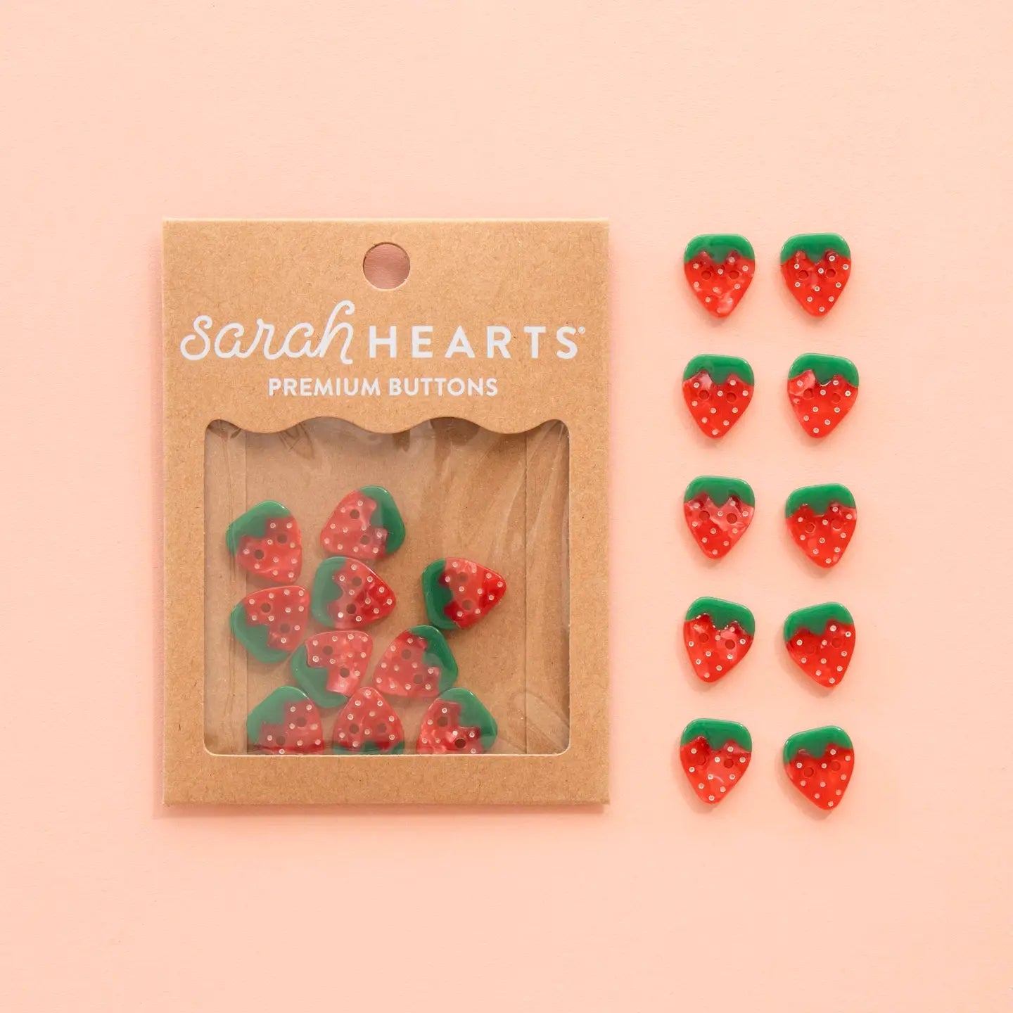 Sarah Hearts - Buttons - Various