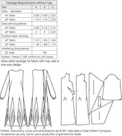 Decades of Style - #2003 1920s Hazel's Frock - PDF and Printed Pattern