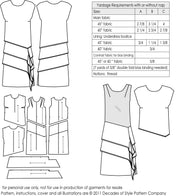 Decades of Style - #2004 1920s Tier-riffic Ensemble - PDF and Printed Pattern